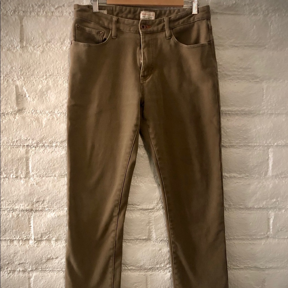 Weatherproof Vintage Fleece Khaki Jeans 34x30